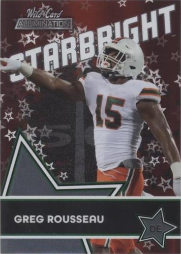 2021 Wild Card Alumination Greg Rousseau #SB-25
