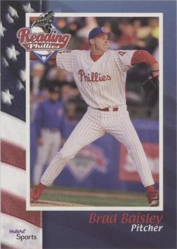 2002 MultiAd Sports Reading Phillies - Brad Baisley #3