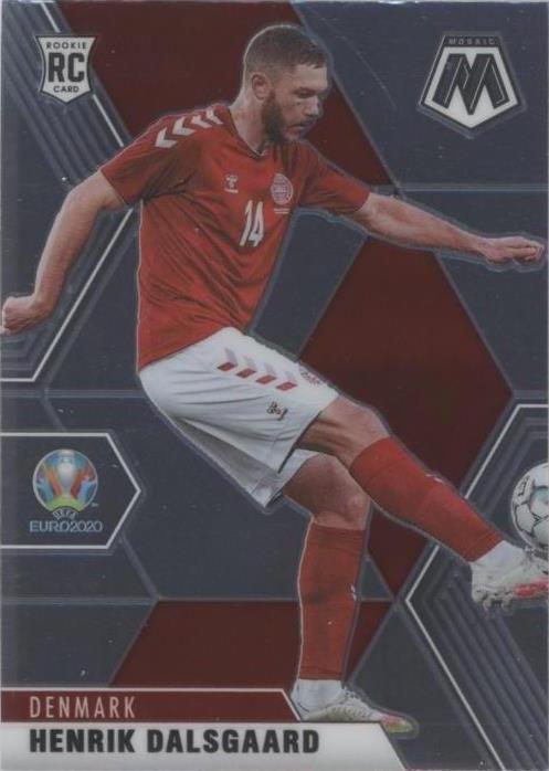 【2025年製 新品】 UEFA Mosaic Panini 2021 Euro for #36 Dalsgaard Henrik 2020 その他