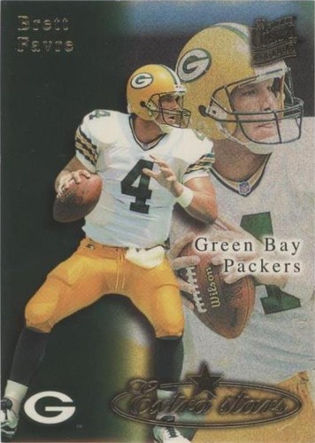 1995 Fleer Ultra Brett Favre card GOLD MEDALLION card #490