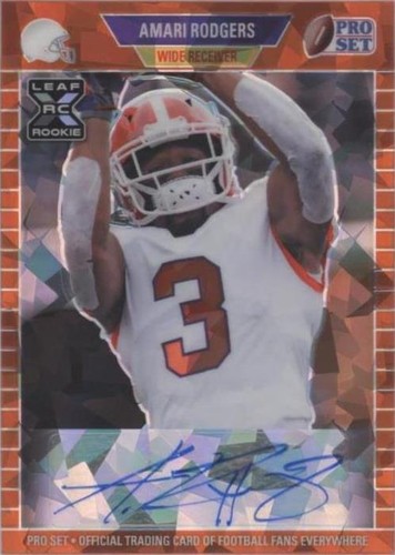 2021 Leaf Pro Set Metal Amari Rodgers #PA-AR1