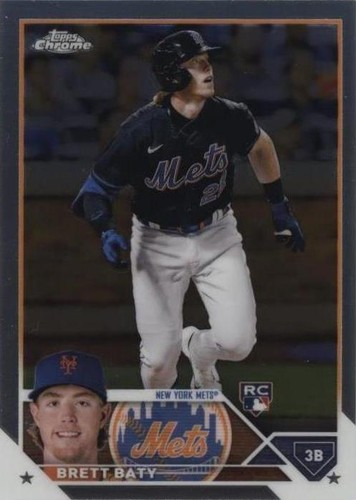 2023 Topps Chrome - Brett Baty #204