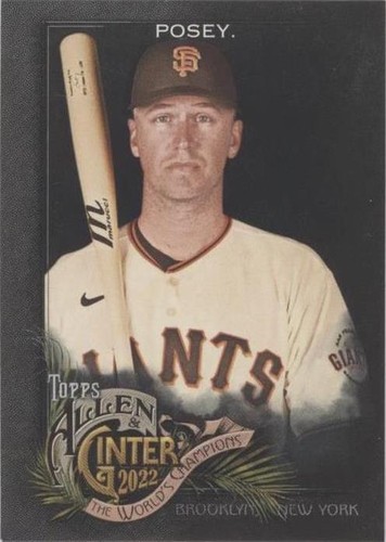 2022 Topps Allen & Ginter X - Buster Posey #77