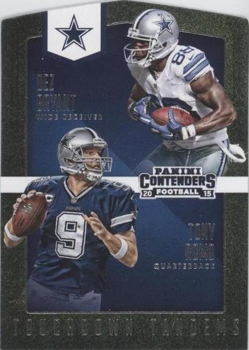 2015 Panini Contenders Dez Bryant Tony Romo #TT6