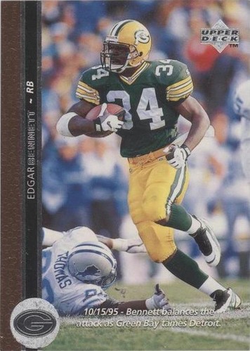 1996 Upper Deck Edgar Bennett #101