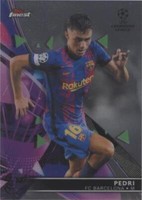 2021-22 Topps Finest UCL Pedri #35