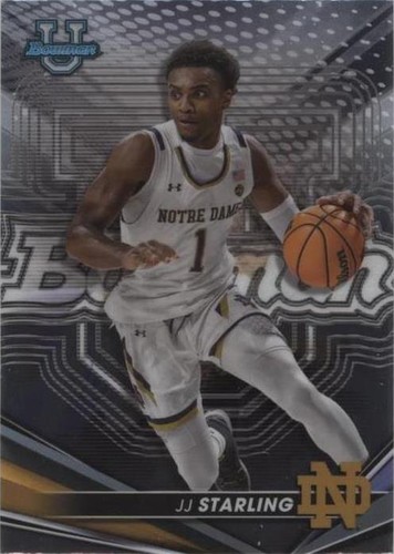 2022-23 Bowman University Best - J.J. Starling #60