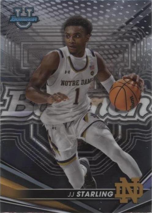 2022-23 Bowman University Best - J.J. Starling #60