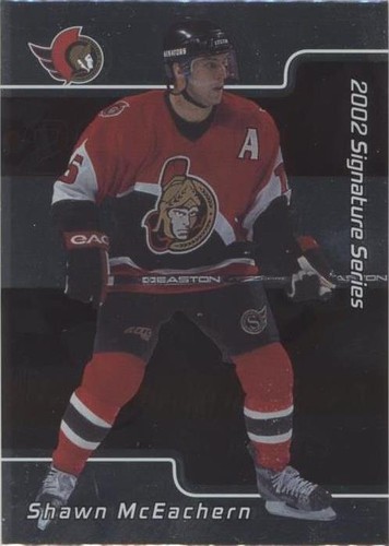2001-02 In the Game Be A Player Signature Series - Shawn McEachern #045