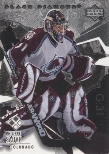 2003-04 Upper Deck Black Diamond - Philippe Sauve #95