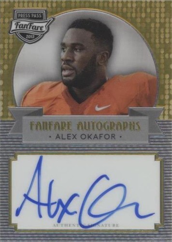 2013 Press Pass Fanfare Alex Okafor #FF-AO2