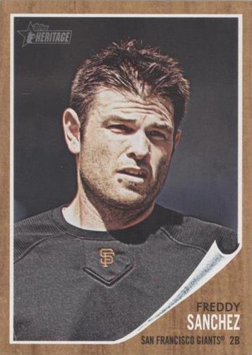 2011 Topps Heritage - Freddy Sanchez #188