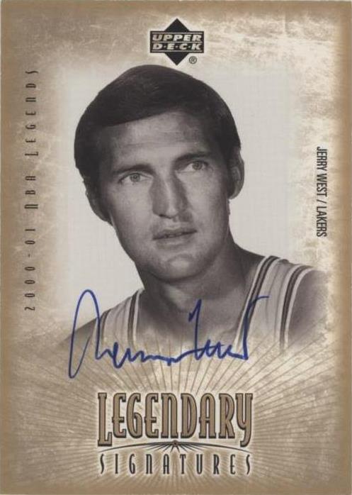 Leyendas de la NBA Upper Deck 2000-01 - Jerry West #JW
