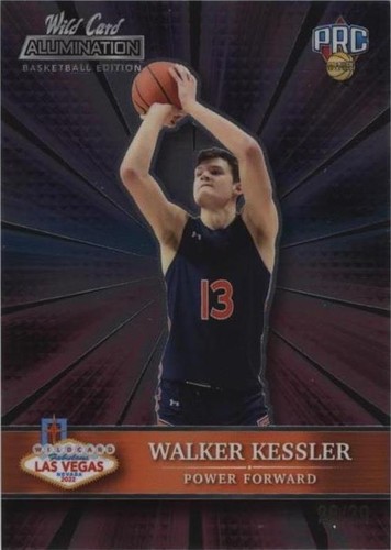 2022 Wild Card Alumination Las Vegas - Walker Kessler #MCBC-49