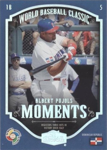 2006 Flair Showcase - Albert Pujols #CM-12