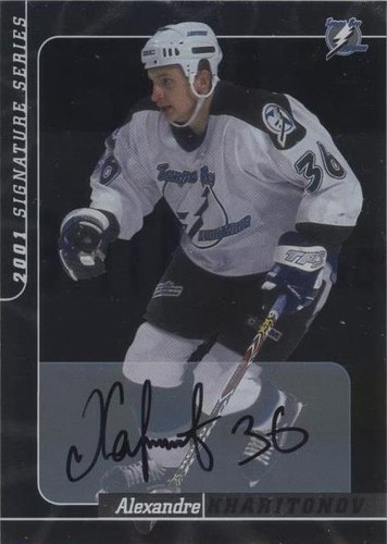 2000-01 In the Game Be A Player Signature Series - Alexander Kharitonov #234
