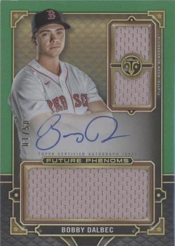 2022 Topps Triple Threads - Bobby Dalbec #RFPAR-BD