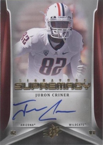 2012 SPx Juron Criner #SUP-JC