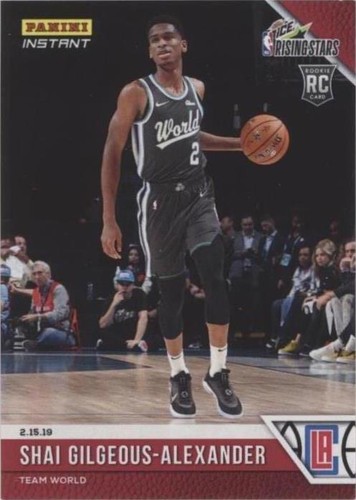 2018-19 Panini Instant - Shai Gilgeous-Alexander #17