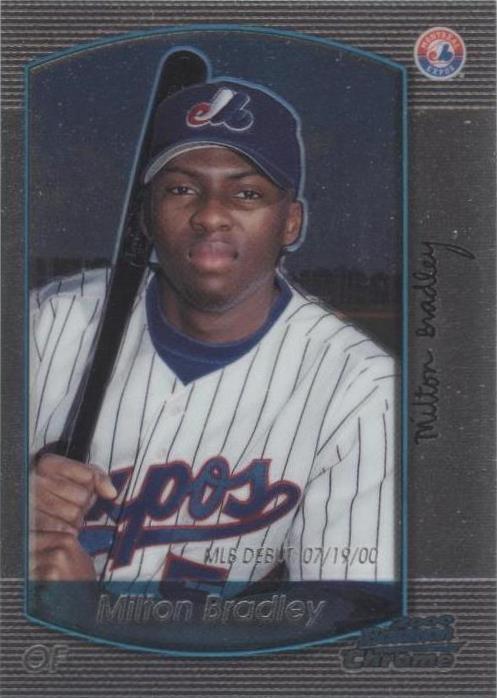 Bowman Chrome 2000 selecciones de draft y perspectivas - Milton Bradley #15