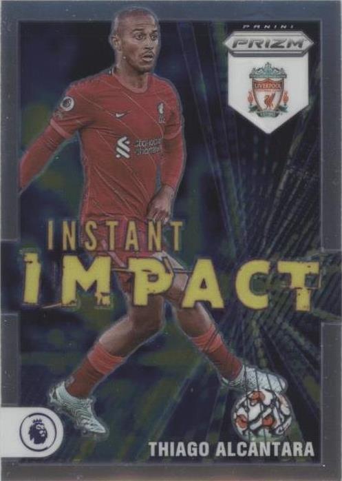 2021-22 Panini Prizm Premier League Thiago Alcântara #20