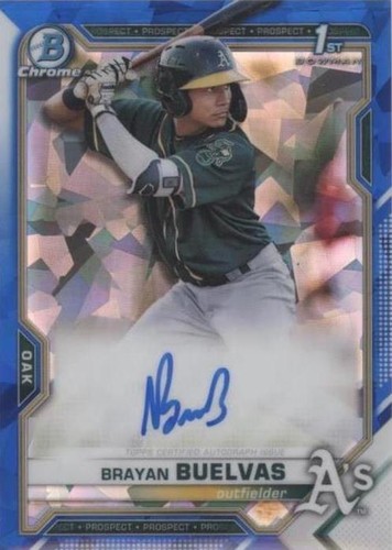 2021 Bowman Sapphire Edition - Brayan Buelvas #BSPA-BBU