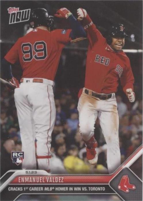 2023 Topps Now - Enmanuel Valdez #218