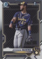 2021 Bowman Chrome - Jeferson Quero #BCP-181