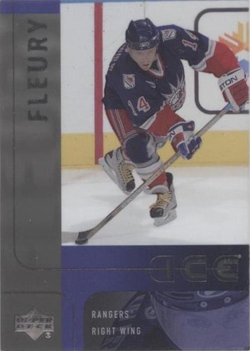 2001-02 Upper Deck Ice - Theoren Fleury #107