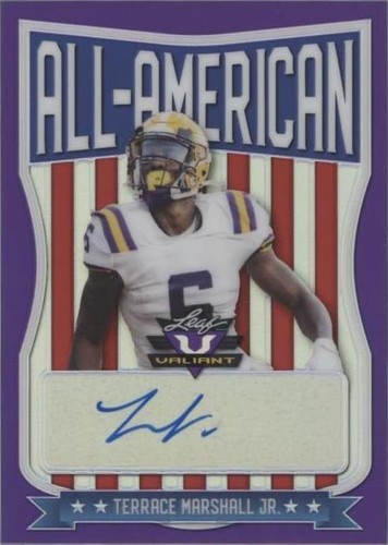 2021 Leaf Valiant Terrace Marshall Jr. #AA-TMJ