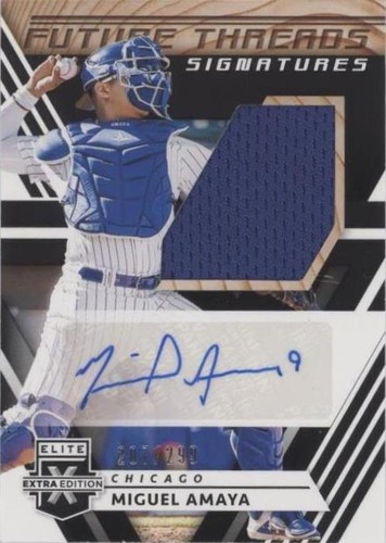2020 Panini Elite Extra Edition - Miguel Amaya #FTS-MA