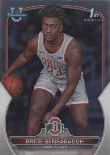2022-23 Bowman University Chrome - Brice Sensabaugh #11