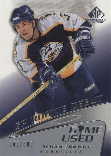 2003-04 SP Game Used Edition - Marek Zidlicky #68