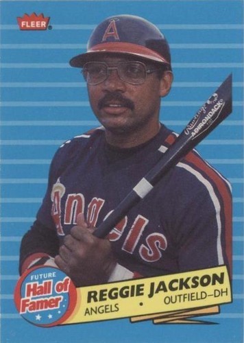 1986 Fleer - Reggie Jackson #6