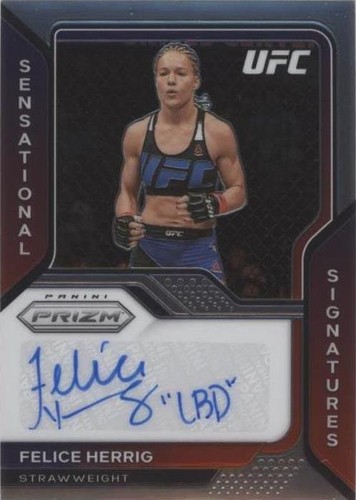 2021 Panini Prizm UFC - Felice Herrig #SS-FHG