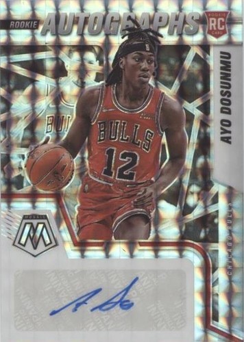 AYO DOSUNMU Mosaic Silver Prizm ROOKIE 2021 #233 PSA 8 | eBay
