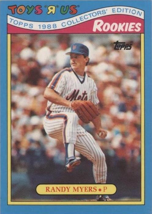 Topps Toys R Us Rookies 1988 - Randy Myers #21
