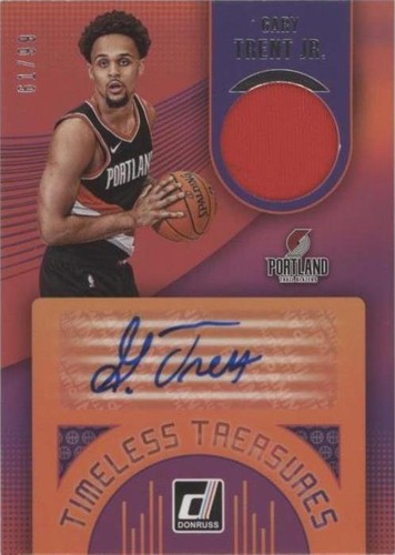 2018-19 Panini Donruss - Gary Trent Jr. #TT-GTJ