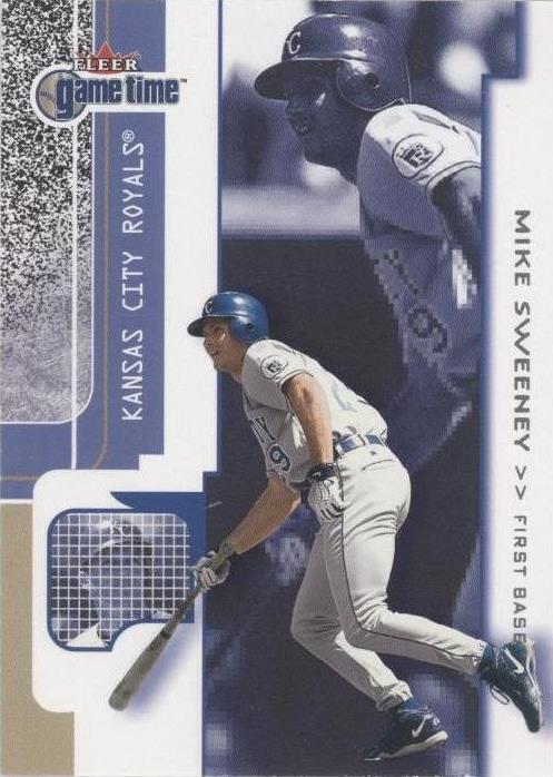 2001 Fleer Game Time - Mike Sweeney #23