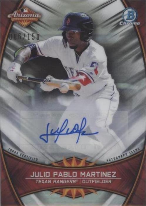 2019 Bowman Chrome - Julio Pablo Martinez #AFL-JPM
