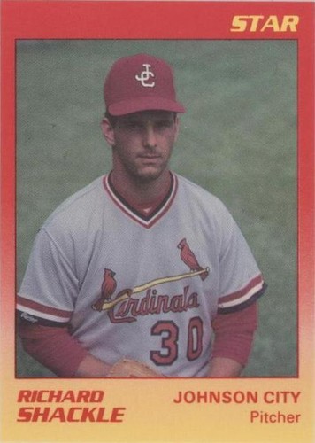 1989 Star Johnson City Cardinals - Rick Shackle #20
