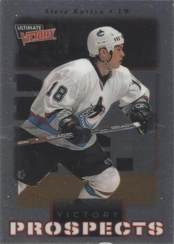 1999-00 Upper Deck Ultimate Victory - Steve Kariya #104