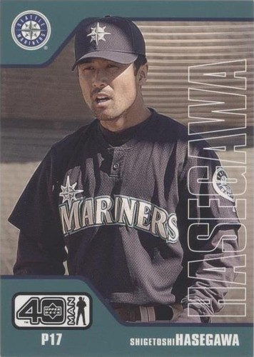 2002 Upper Deck 40 Man - Shigetoshi Hasegawa #167