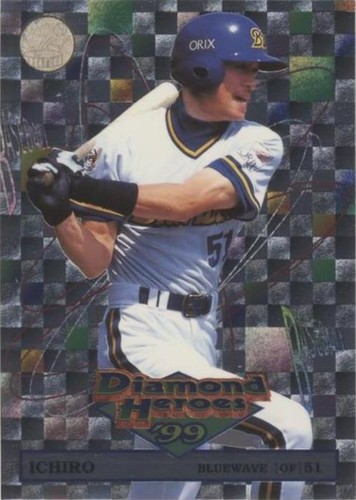 BBM 99' イチロー　ダイヤモンドヒーローズ　希少 1999 Ichiro Suzuki BBM Diamond Heroes Above Average Blue