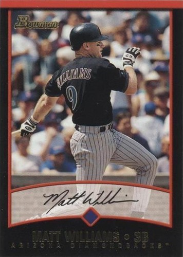 2001 Bowman - Matt Williams #116