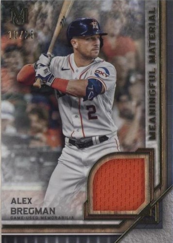 2023 Topps Museum Collection - Alex Bregman #MMR-ABR