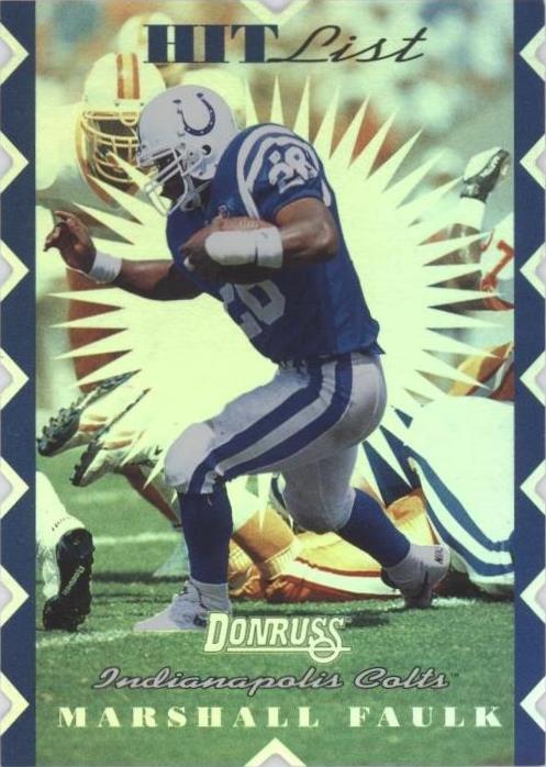 1996 Donruss Маршалл Фолк #13