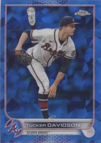 2022 Topps Chrome Sapphire Edition - Tucker Davidson #624