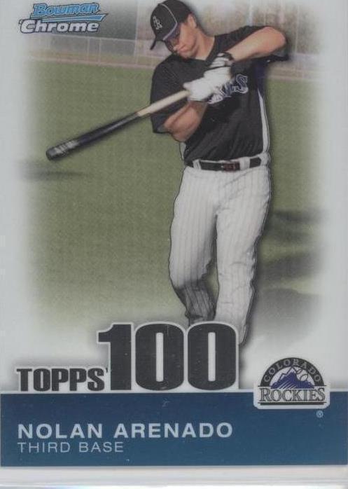 Bowman Chrome 2010 - Nolan Arenado #TPC49