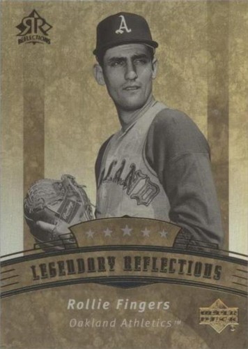 2005 Upper Deck Reflections - Rollie Fingers #186